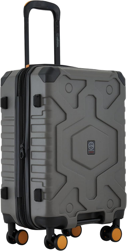 ATG Outland Expandable Hardside Luggage, Jet Black, 22" Carry-On