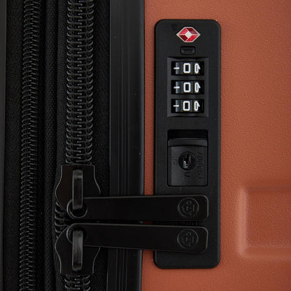 ATG Outland Expandable Hardside Luggage, Jet Black, 22" Carry-On