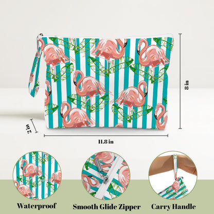 4 Pack Durable Wet Bags, Waterproof Reusable Wet Dry Bag with Zipper for Beach, Travel, Gym