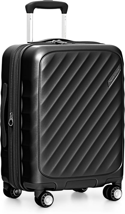 Elm 21" Carry-on Expandable Spinner Luggage Set - Set - Glossy Mint
