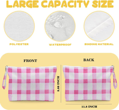 2 Pack Waterproof Sandproof Wet Dry Bags, Zippered Pool Travel Storage Pouches for Women’s Swimsuits