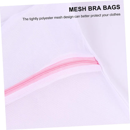 5pcs Laundry Mesh Bag Set for Travel Storage Washing Pouch Zippered Organizer for Lingerie Underwear and Clothing Protects from Snagging and Tangling