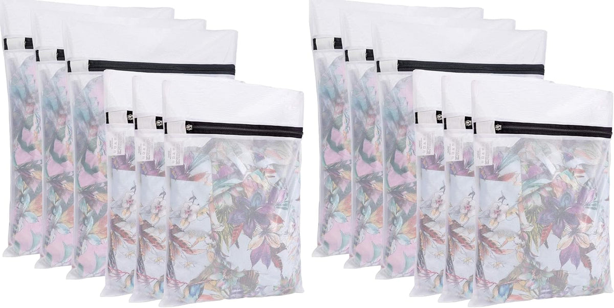 Laundry Bags Mesh Wash Bag for Intimates Lingerie and Delicates, 5Pcs (1XL,2L,2M)