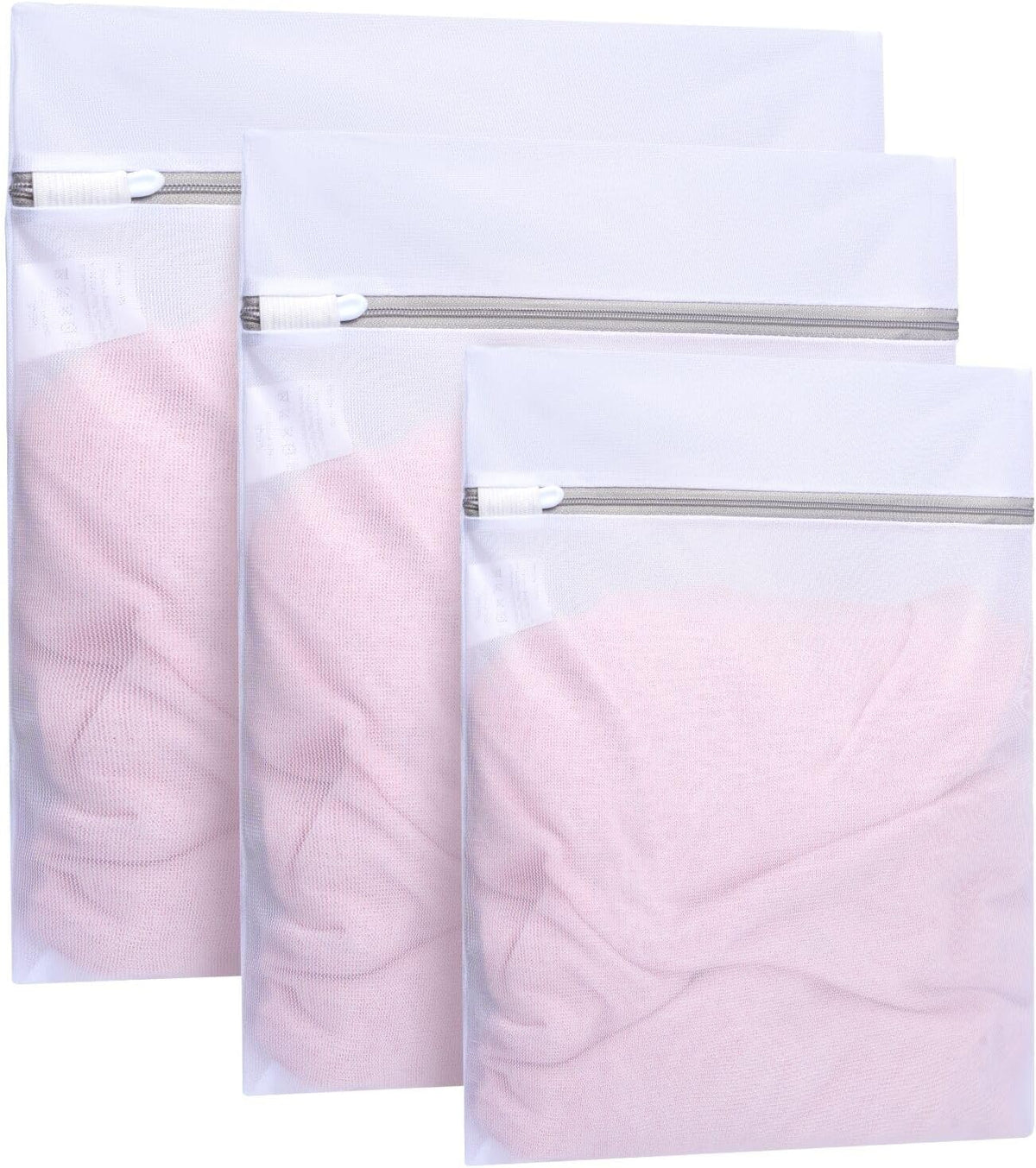Laundry Bags Mesh Wash Bag for Intimates Lingerie and Delicates, 5Pcs (1XL,2L,2M)