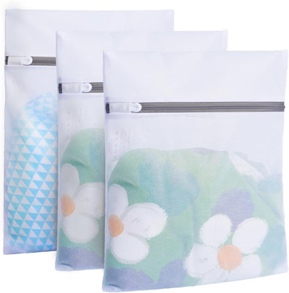 Laundry Bags Mesh Wash Bag for Intimates Lingerie and Delicates, 5Pcs (1XL,2L,2M)