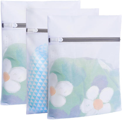 Laundry Bags Mesh Wash Bag for Intimates Lingerie and Delicates, 5Pcs (1XL,2L,2M)