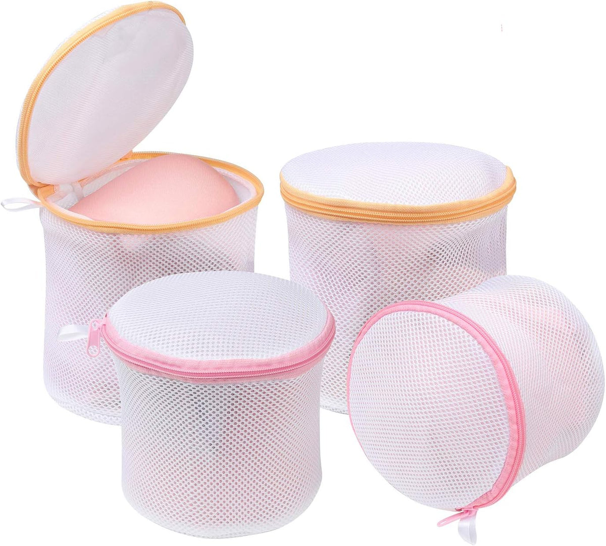 Laundry Bags Mesh Wash Bag for Intimates Lingerie and Delicates, 5Pcs (1XL,2L,2M)