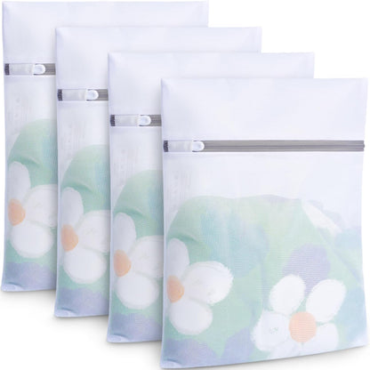 Laundry Bags Mesh Wash Bag for Intimates Lingerie and Delicates, 5Pcs (1XL,2L,2M)