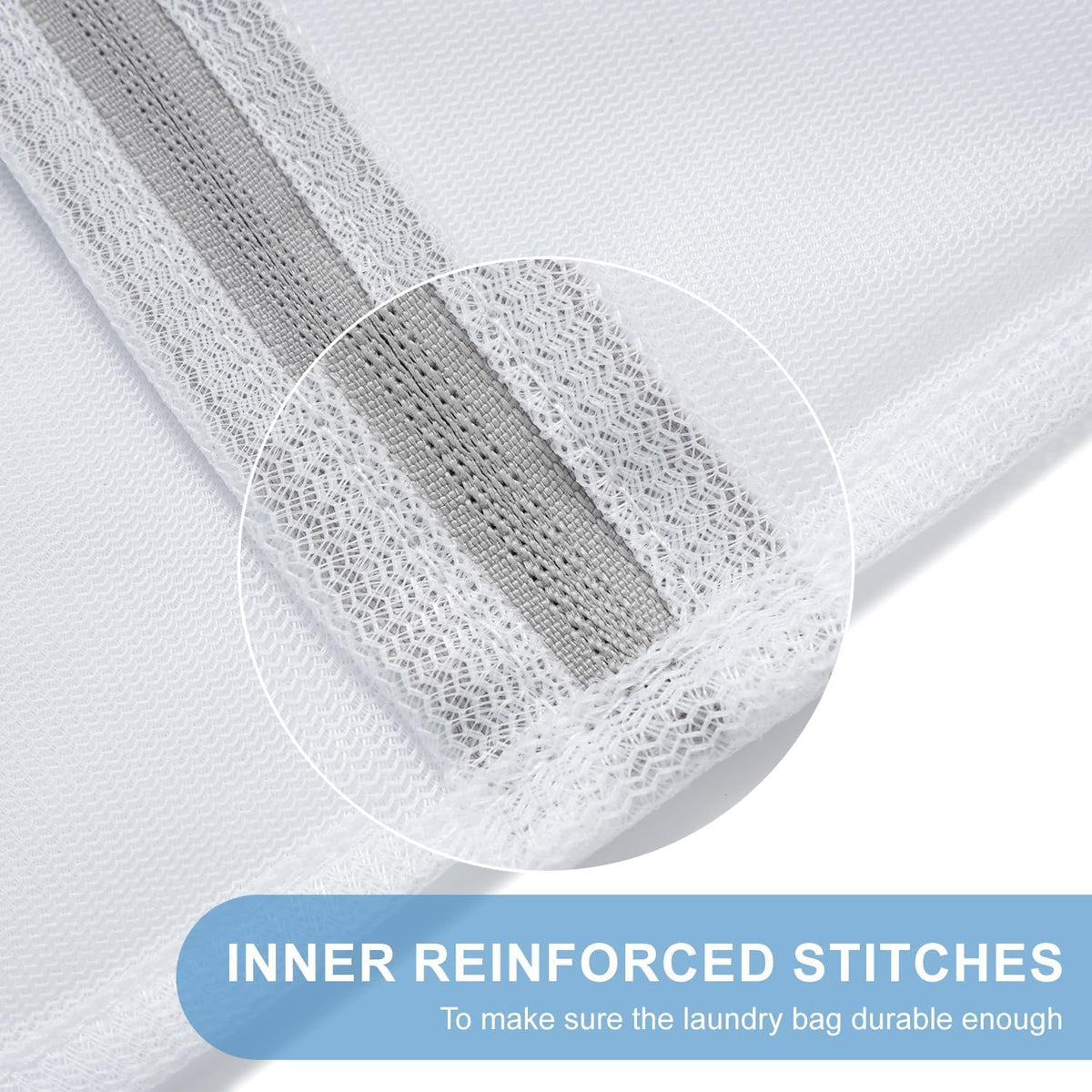 Laundry Bags Mesh Wash Bag for Intimates Lingerie and Delicates, 5Pcs (1XL,2L,2M)