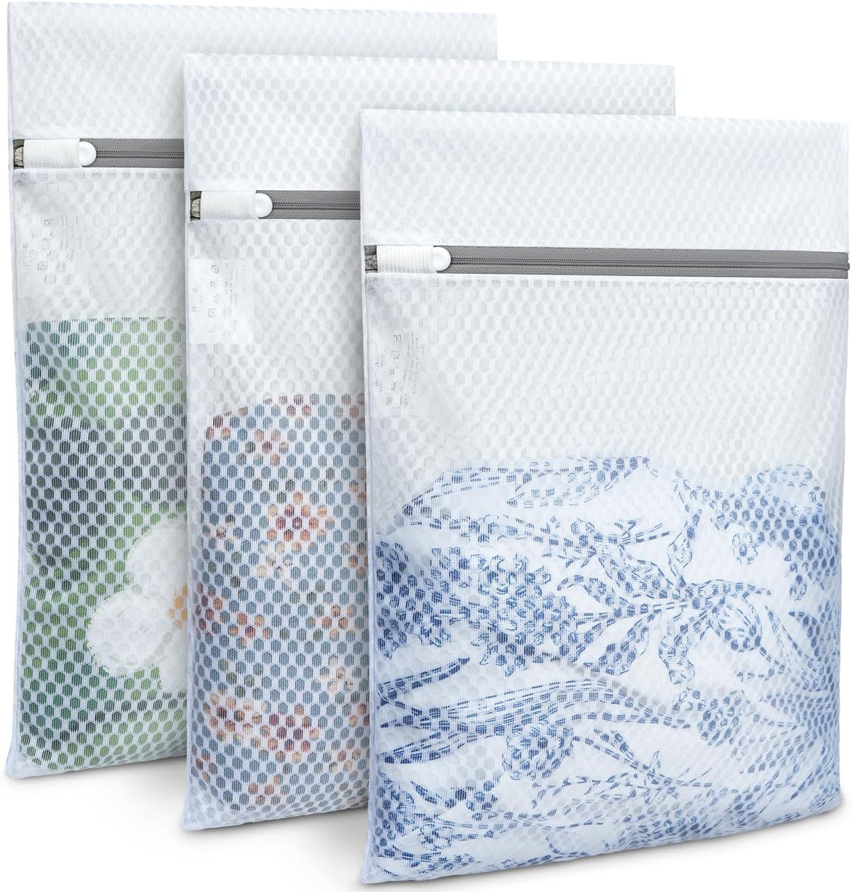 Laundry Bags Mesh Wash Bag for Intimates Lingerie and Delicates, 5Pcs (1XL,2L,2M)