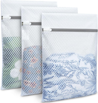 Laundry Bags Mesh Wash Bag for Intimates Lingerie and Delicates, 5Pcs (1XL,2L,2M)