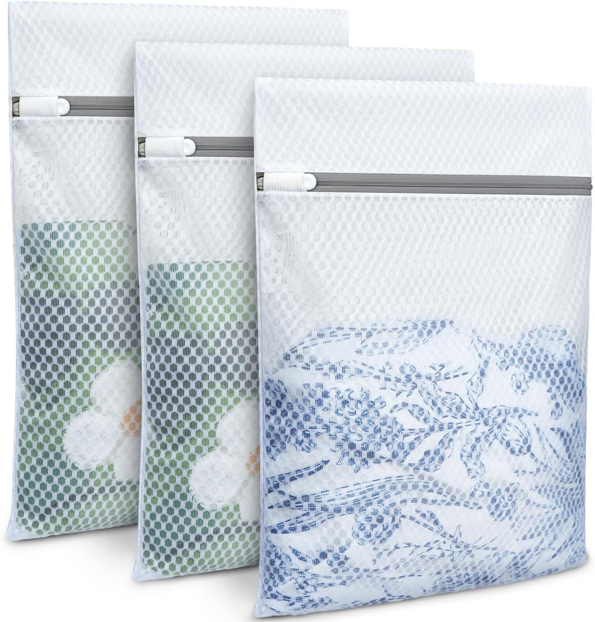 Laundry Bags Mesh Wash Bag for Intimates Lingerie and Delicates, 5Pcs (1XL,2L,2M)