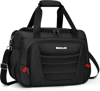 Underseat Carry On luggage Bag Airplanes Personal Item Bags Weekender Overnight Travel Tote Bag Shoulder Small Softside Carry on Luggage Travel Duffel Bags For Men Women -16 IN Navy Blue