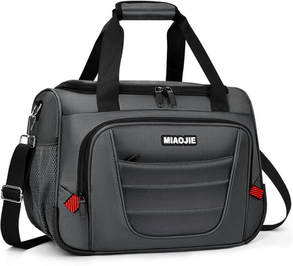 Underseat Carry On luggage Bag Airplanes Personal Item Bags Weekender Overnight Travel Tote Bag Shoulder Small Softside Carry on Luggage Travel Duffel Bags For Men Women -16 IN Navy Blue