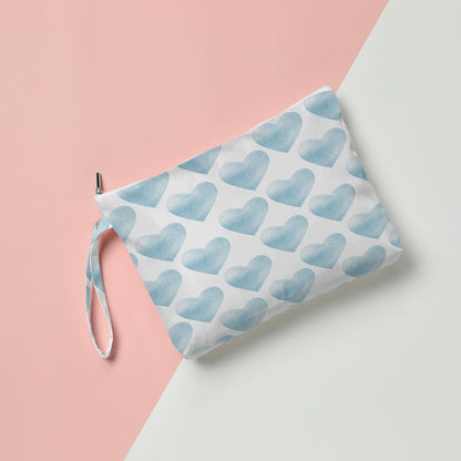 Heart Wet Bag, For Swimsuit Travel Makeup Bag Waterproof Large Capacity for Women Girls Mom Sister Friends Boho Heart Romantic Gifts