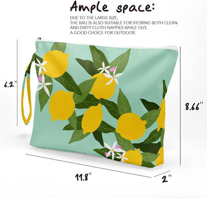 Heart Wet Bag, For Swimsuit Travel Makeup Bag Waterproof Large Capacity for Women Girls Mom Sister Friends Boho Heart Romantic Gifts