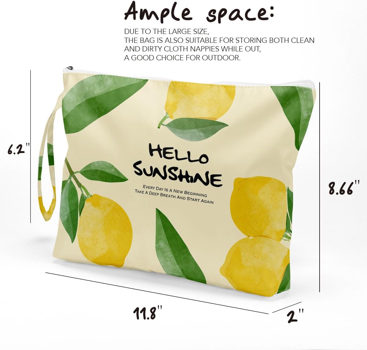 Heart Wet Bag, For Swimsuit Travel Makeup Bag Waterproof Large Capacity for Women Girls Mom Sister Friends Boho Heart Romantic Gifts