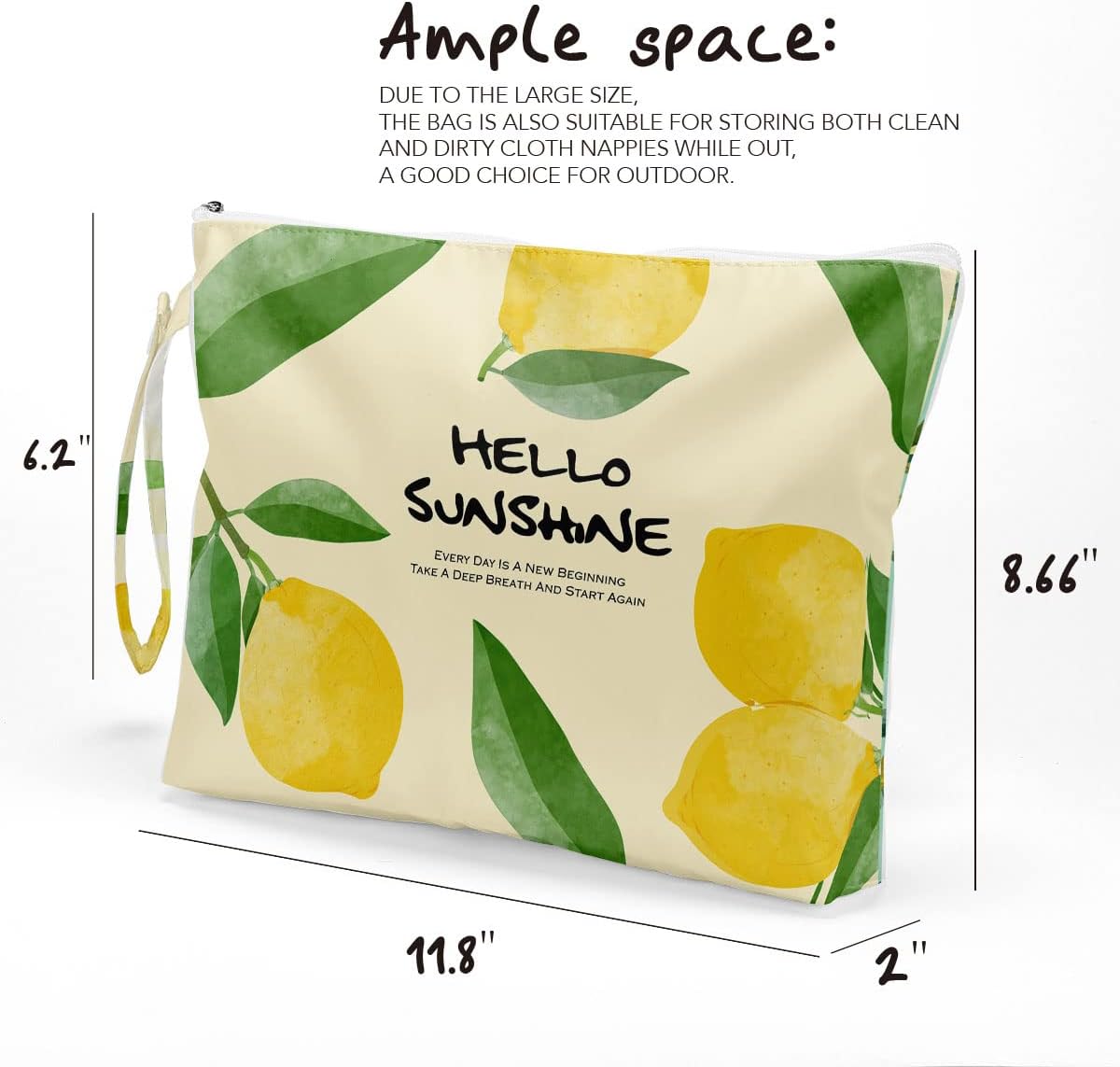 Heart Wet Bag, For Swimsuit Travel Makeup Bag Waterproof Large Capacity for Women Girls Mom Sister Friends Boho Heart Romantic Gifts