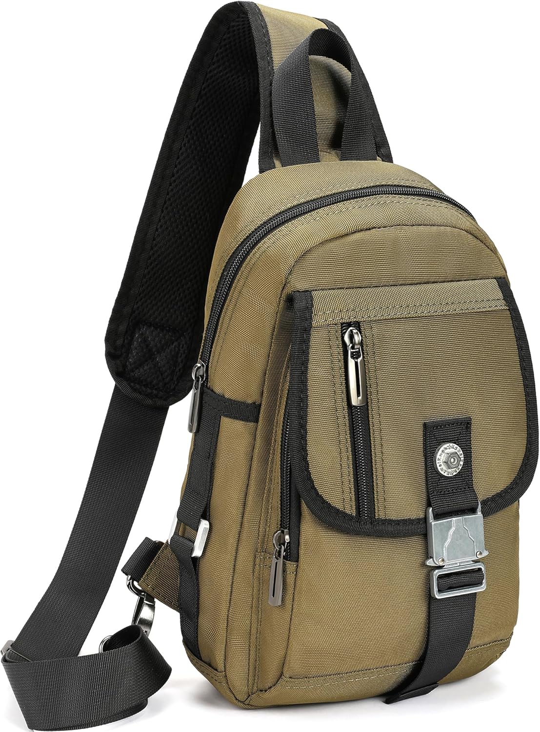 Sling Bag Chest Shoulder Backpack Crossbody Bags for Tablet Laptop Outdoor Hiking Men Women