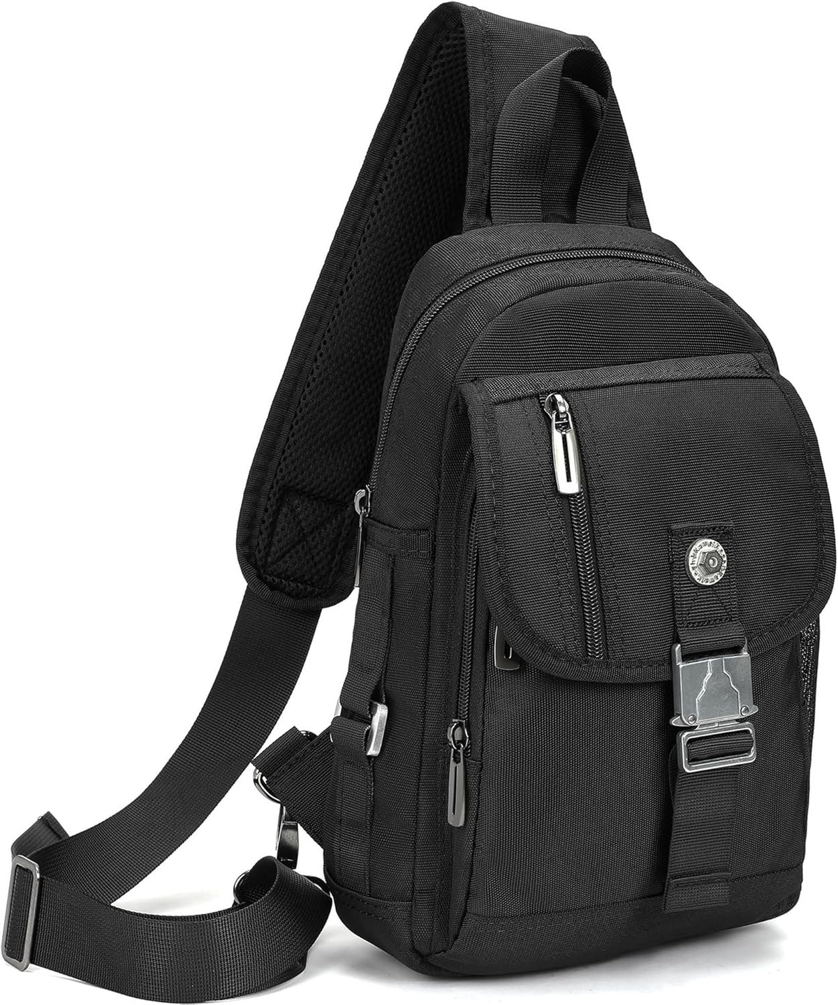 Sling Bag Chest Shoulder Backpack Crossbody Bags for Tablet Laptop Outdoor Hiking Men Women