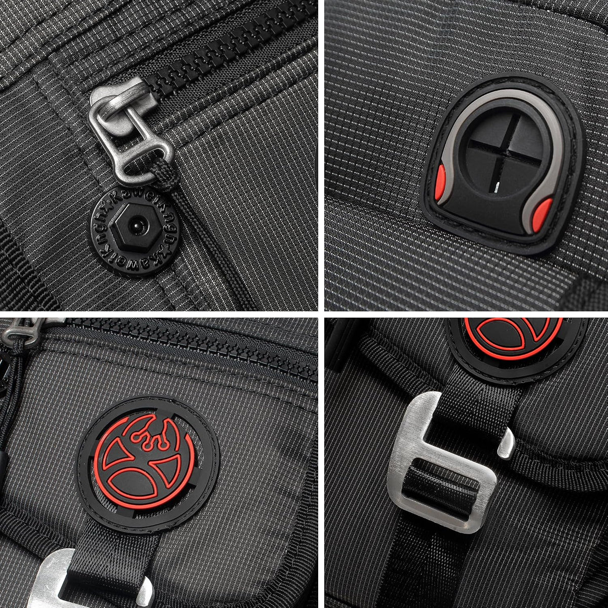Sling Bag Chest Shoulder Backpack Crossbody Bags for Tablet Laptop Outdoor Hiking Men Women