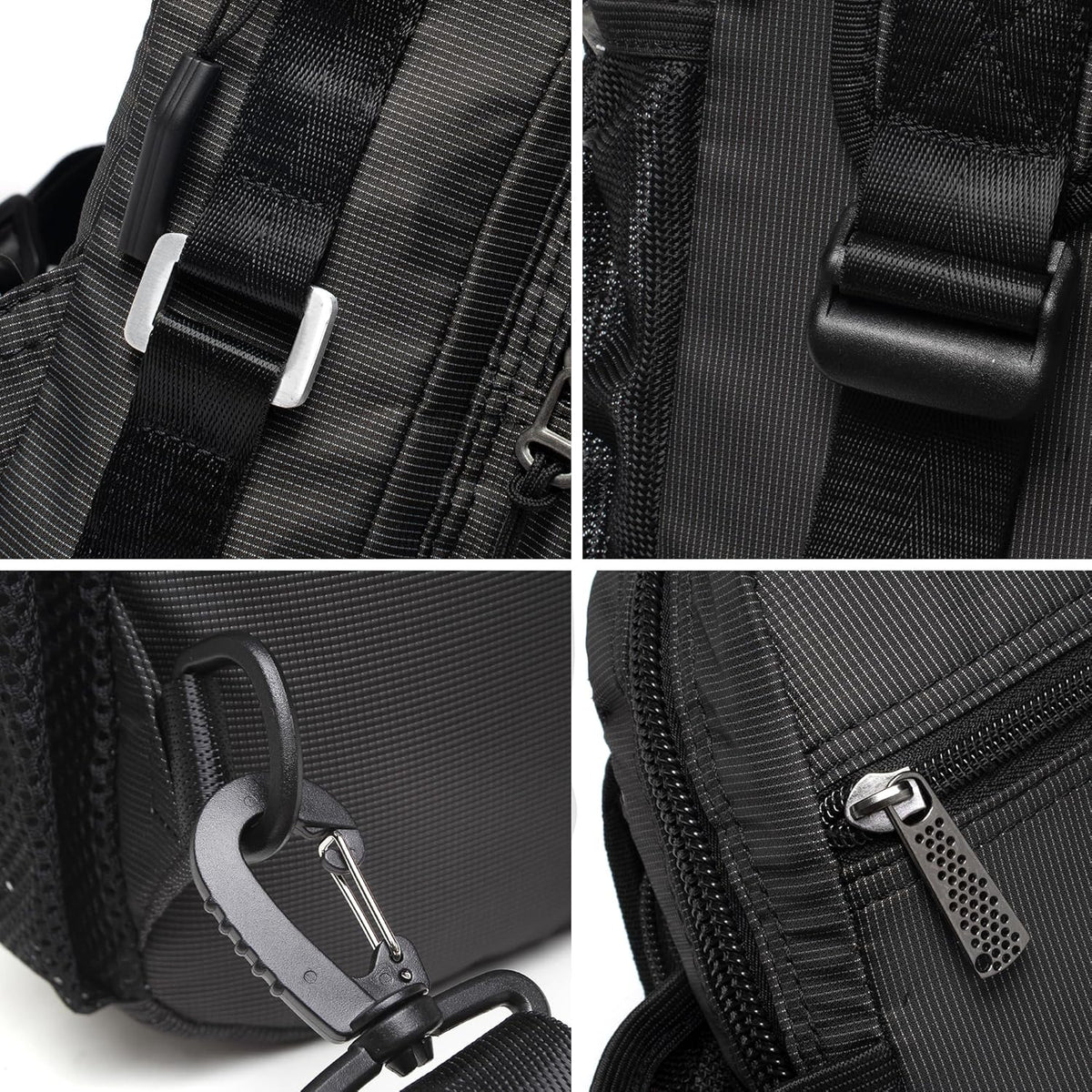 Sling Bag Chest Shoulder Backpack Crossbody Bags for Tablet Laptop Outdoor Hiking Men Women