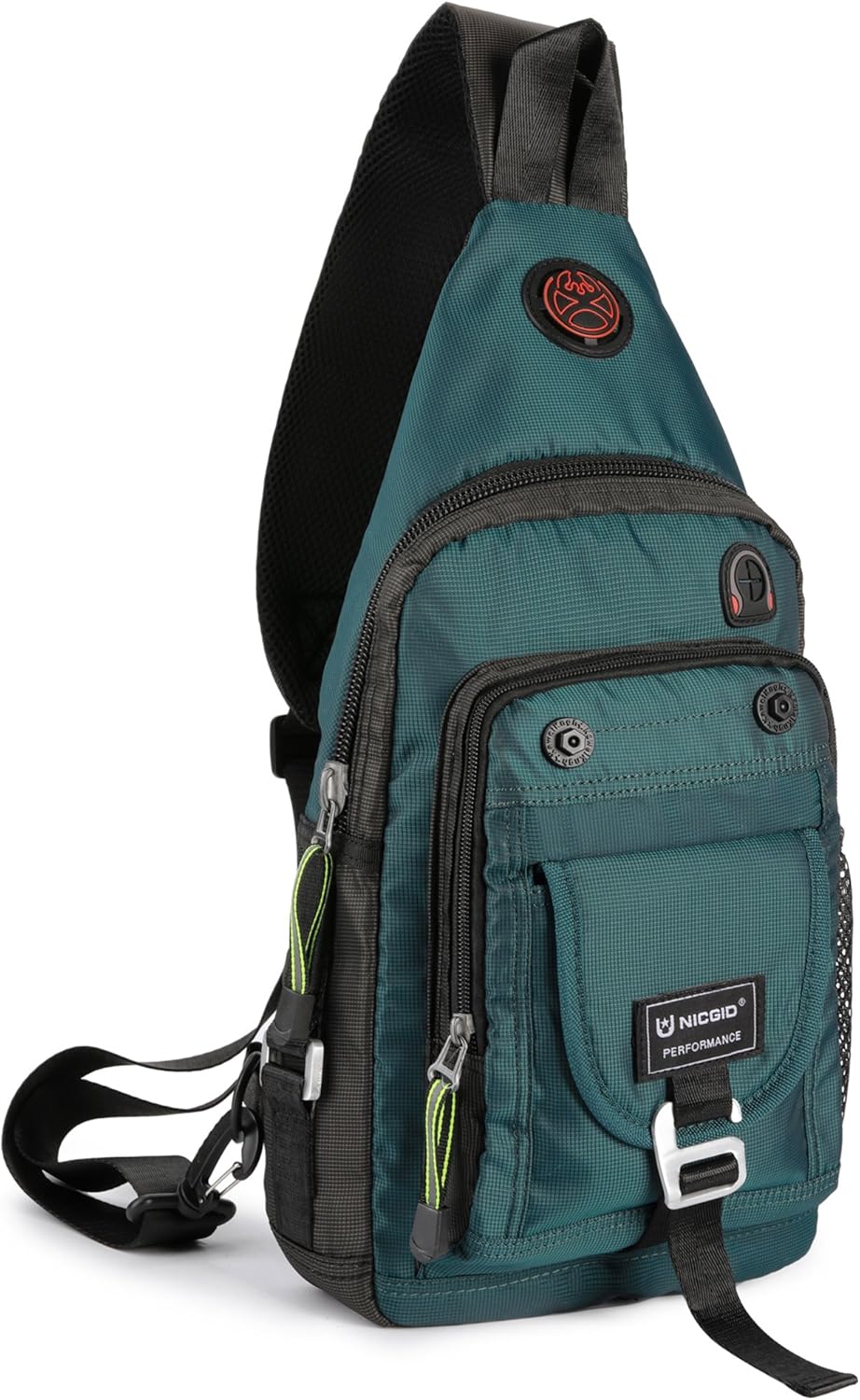 Sling Bag Chest Shoulder Backpack Crossbody Bags for Tablet Laptop Outdoor Hiking Men Women