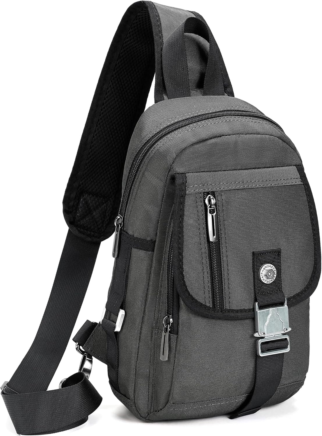 Sling Bag Chest Shoulder Backpack Crossbody Bags for Tablet Laptop Outdoor Hiking Men Women
