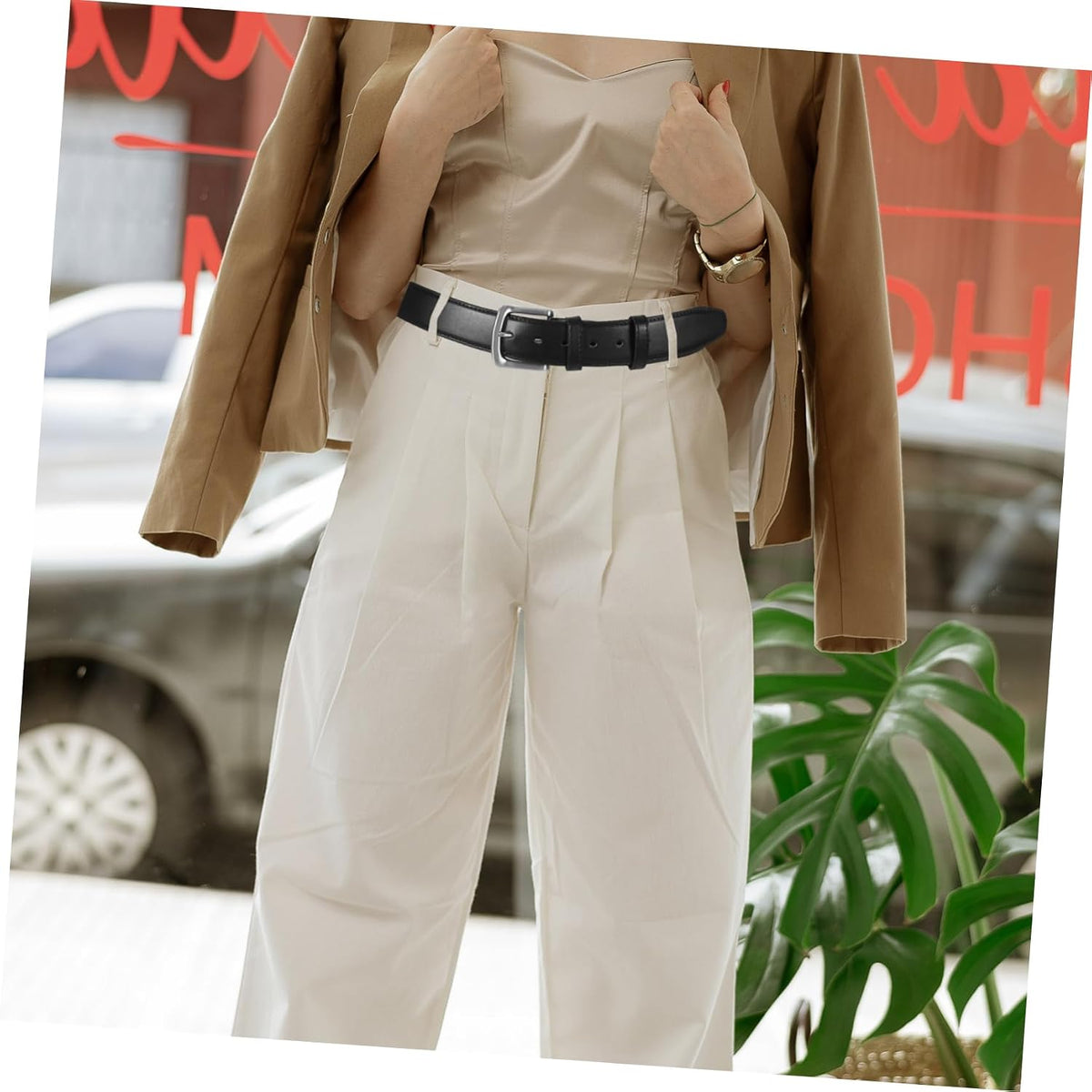 Hidden Money Waist Pouch Belt for Travel Concealed Wallet Belt with Zipper Pocket for Men for Storing Cash and Valuables