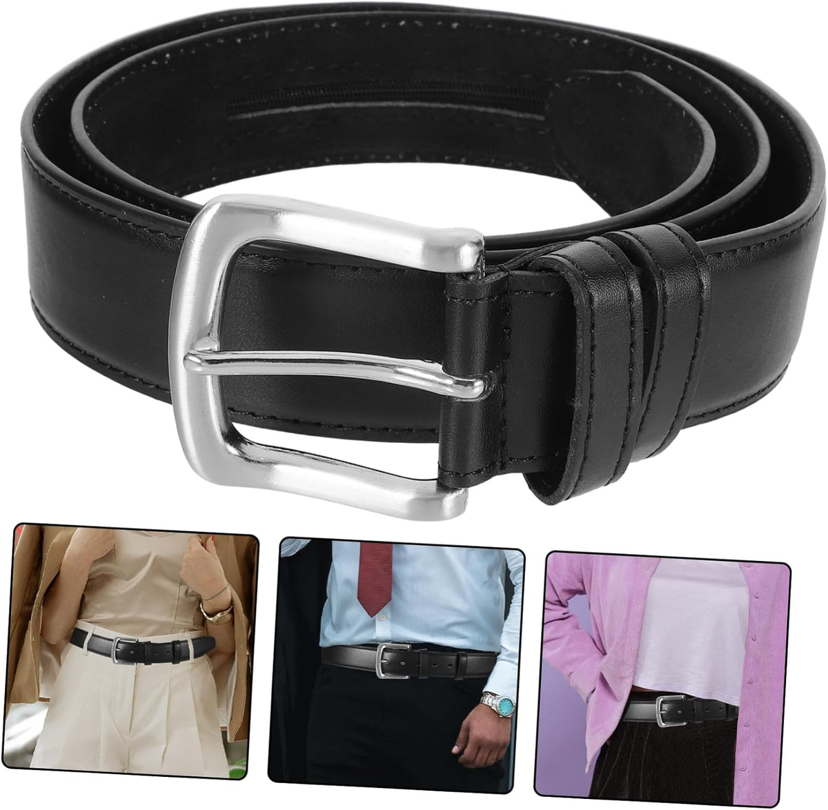 Hidden Money Waist Pouch Belt for Travel Concealed Wallet Belt with Zipper Pocket for Men for Storing Cash and Valuables