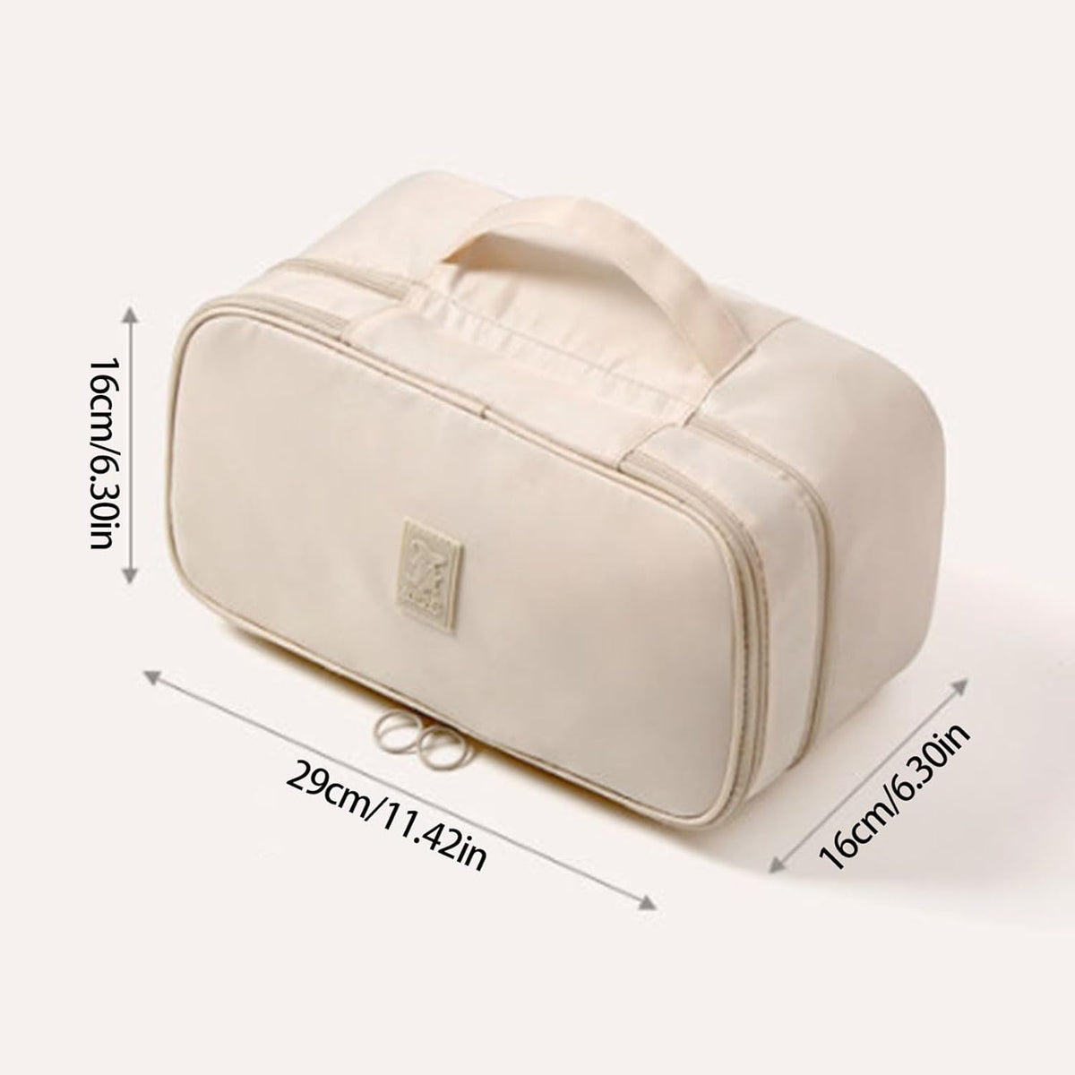 Bra Travel Bag, Portable Luggage Organizer, Multi-compartment Storage Bag for Clothes, Bras, and Accessories, Ideal for Suitcases and Carry-ons