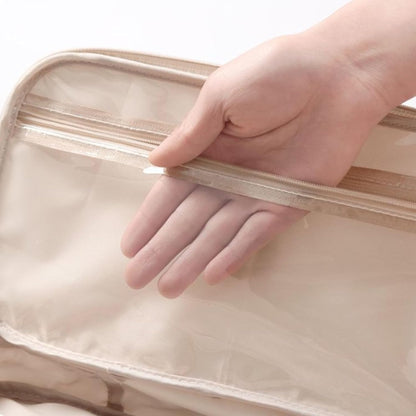 Bra Travel Bag, Portable Luggage Organizer, Multi-compartment Storage Bag for Clothes, Bras, and Accessories, Ideal for Suitcases and Carry-ons