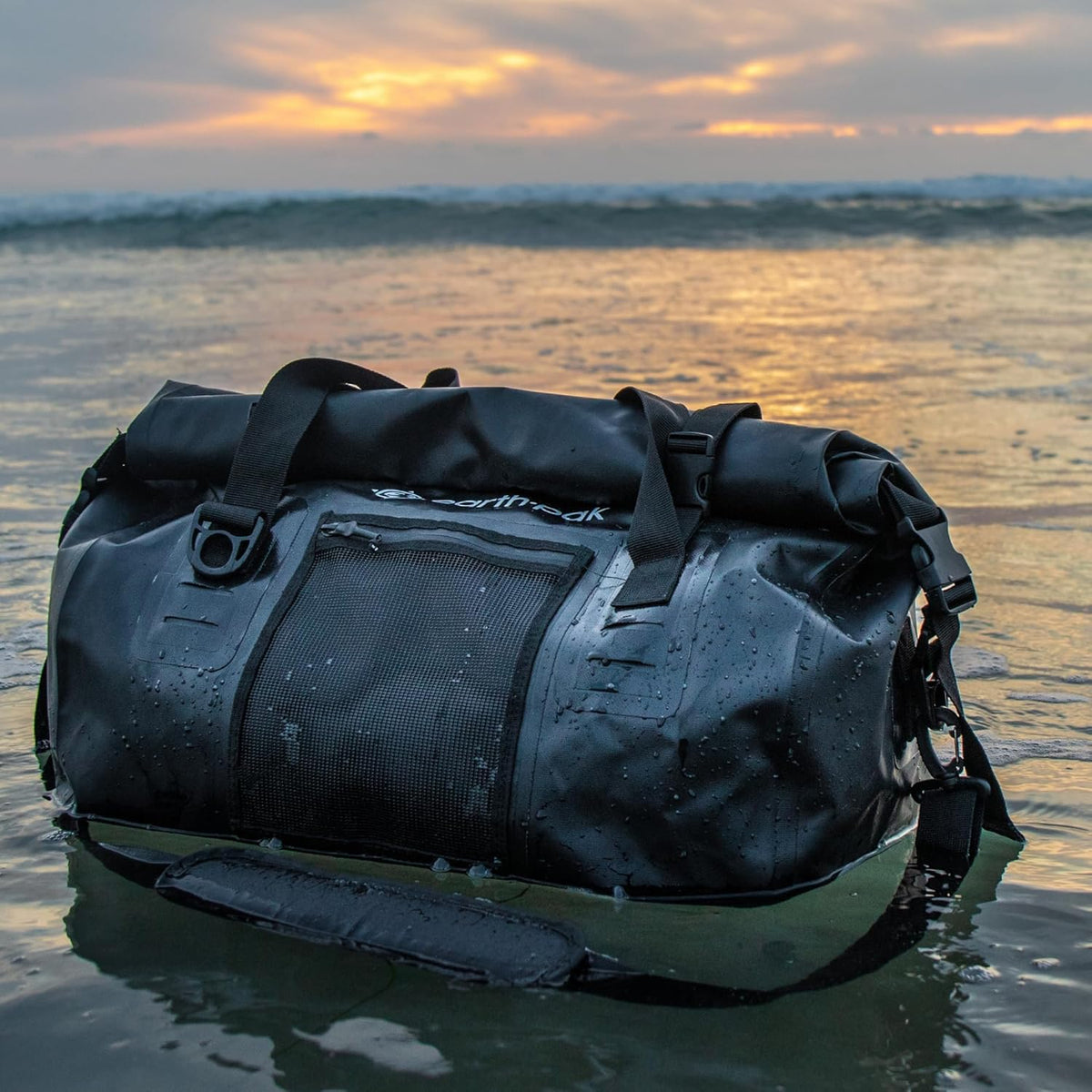 Waterproof Duffel Bag - Heavy Duty Motorcycle Dry Bag with Large Storage Space Perfect for Traveling, Camping, Kayaking, Fishing & Canoeing Bag 50L/70L/90L/120L Sizes