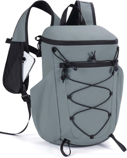 Lightweight Hiking Backpack, 20L Packable Water Resistant Daypack with Phone Pocket & RFID Blocking for Travel, Camping, Outdoor Pack for Men Women