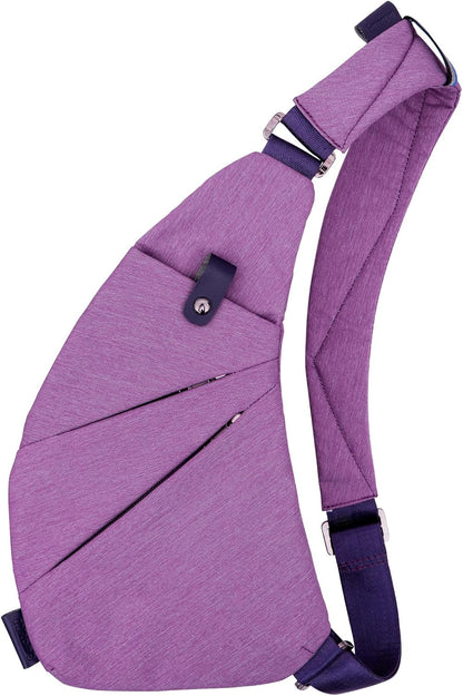 Sling Crossbody Bags Trendy Travel Anti Theft Safe Purse Bags for Women Men Waterproof