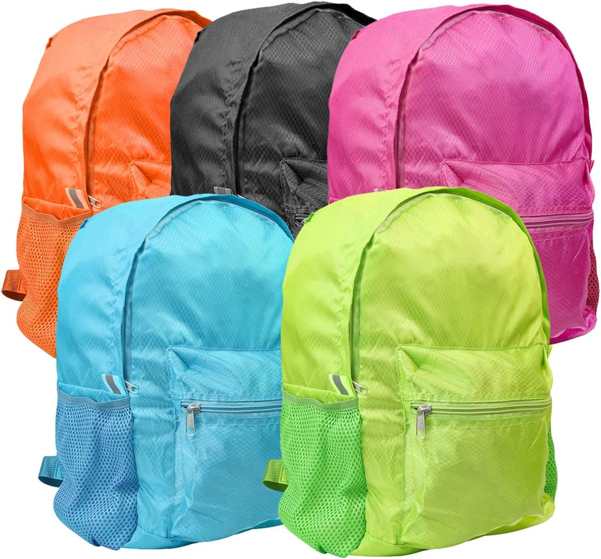 25L Backpack Packable Foldable Ultra Lightweight Water Resistant Durable Camping Travel Hiking Daypack for Men Women (Black)