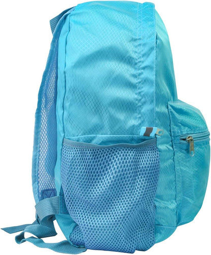 25L Backpack Packable Foldable Ultra Lightweight Water Resistant Durable Camping Travel Hiking Daypack for Men Women (Black)
