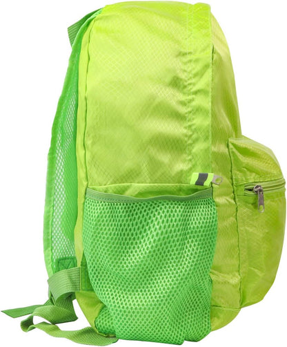 25L Backpack Packable Foldable Ultra Lightweight Water Resistant Durable Camping Travel Hiking Daypack for Men Women (Black)