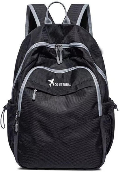Men's and women's lightweight foldable hiking travel backpack waterproof camping backpack fuchsia