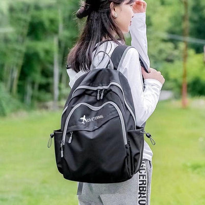 Men's and women's lightweight foldable hiking travel backpack waterproof camping backpack fuchsia