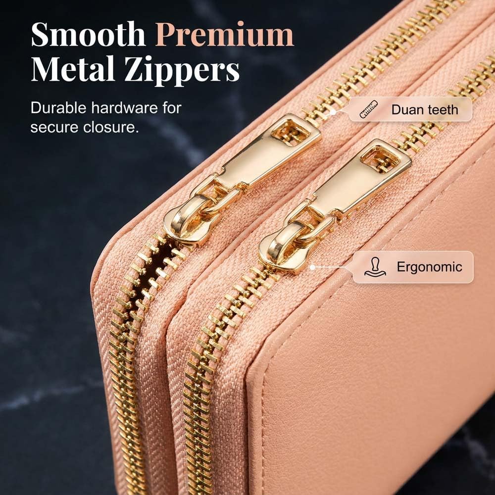 Touchscreen Phone Crossbody Bags for Women, Anti Theft Leather Bag, PU Leather Messenger Bag, RFID Blocking Phone Wallet