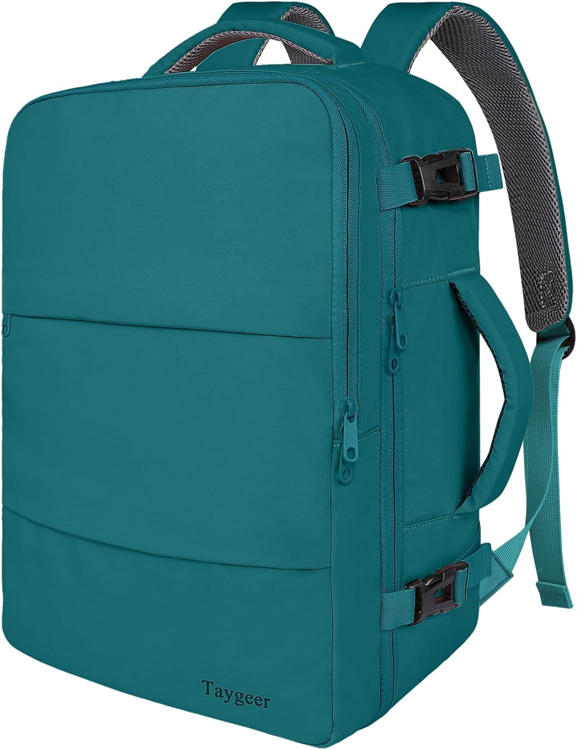 Backpack for Women, Carry on Backpack with Laptop Compartment | Travel Laptop Mochila Carry On Luggage with Shoe Pouch, Airline Approved Personal Item Bag For Weekender Hiking, Black Khaki
