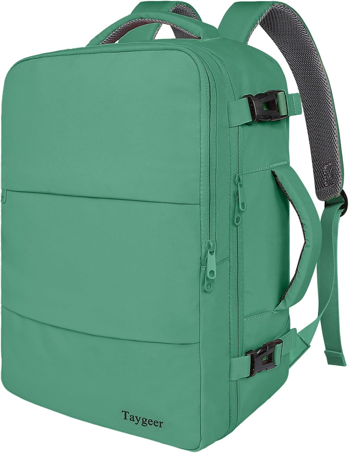 Backpack for Women, Carry on Backpack with Laptop Compartment | Travel Laptop Mochila Carry On Luggage with Shoe Pouch, Airline Approved Personal Item Bag For Weekender Hiking, Black Khaki