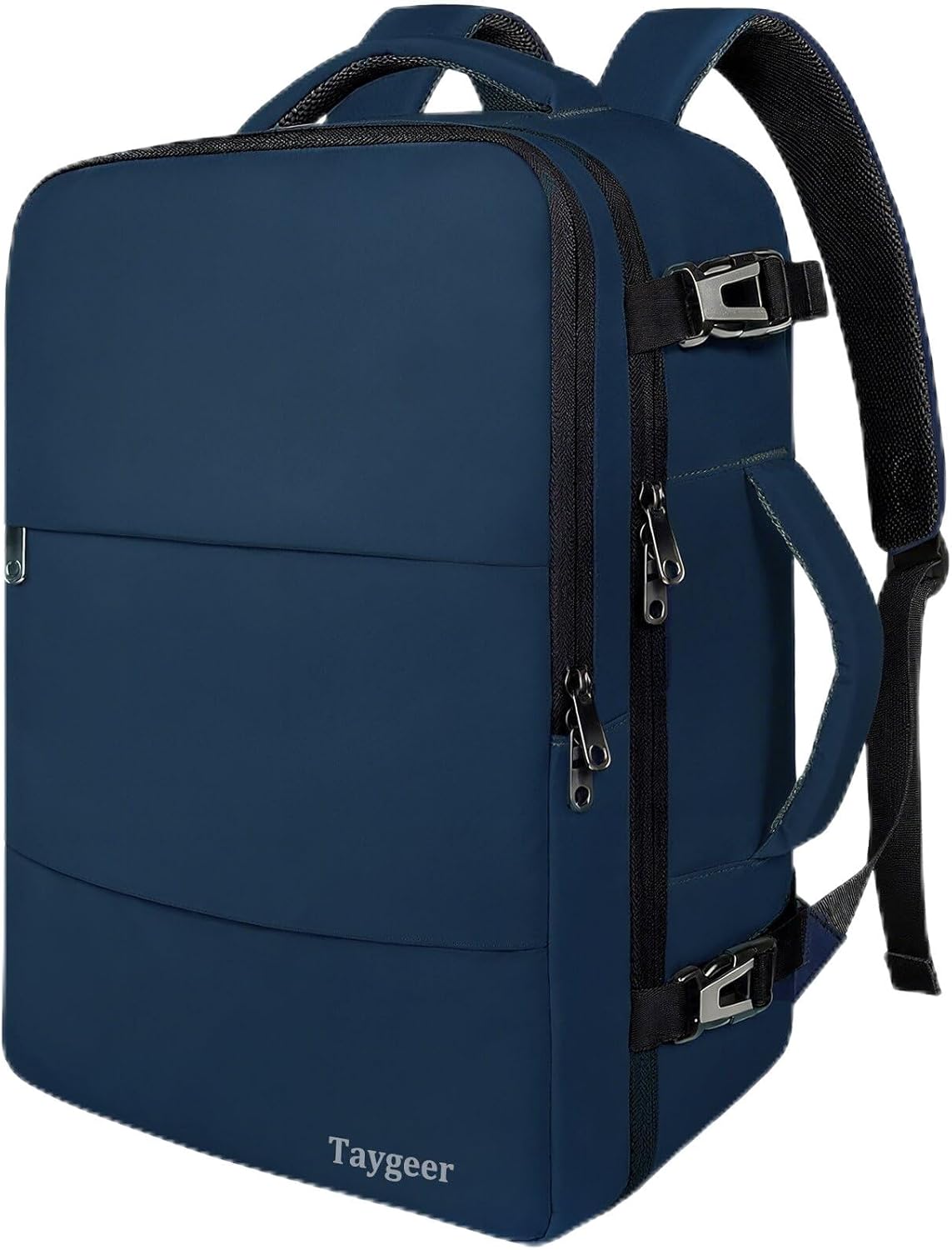 Backpack for Women, Carry on Backpack with Laptop Compartment | Travel Laptop Mochila Carry On Luggage with Shoe Pouch, Airline Approved Personal Item Bag For Weekender Hiking, Black Khaki