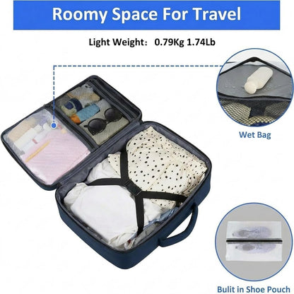 Backpack for Women, Carry on Backpack with Laptop Compartment | Travel Laptop Mochila Carry On Luggage with Shoe Pouch, Airline Approved Personal Item Bag For Weekender Hiking, Black Khaki
