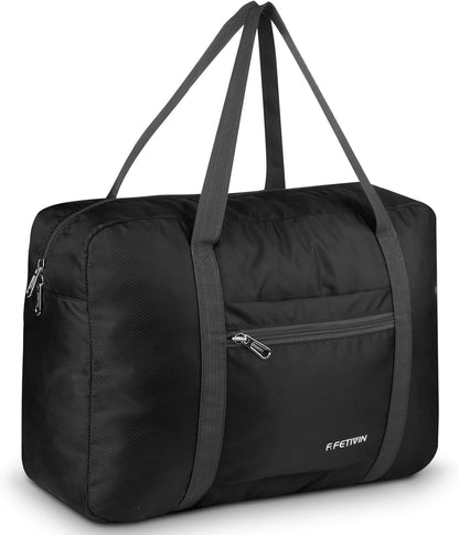 Personal item travel bag 17.7x12.6x6.3 for Spirit Airlines Lightweight carry on duffle bag for Gym,Sports,Vacation(Hot Pink)