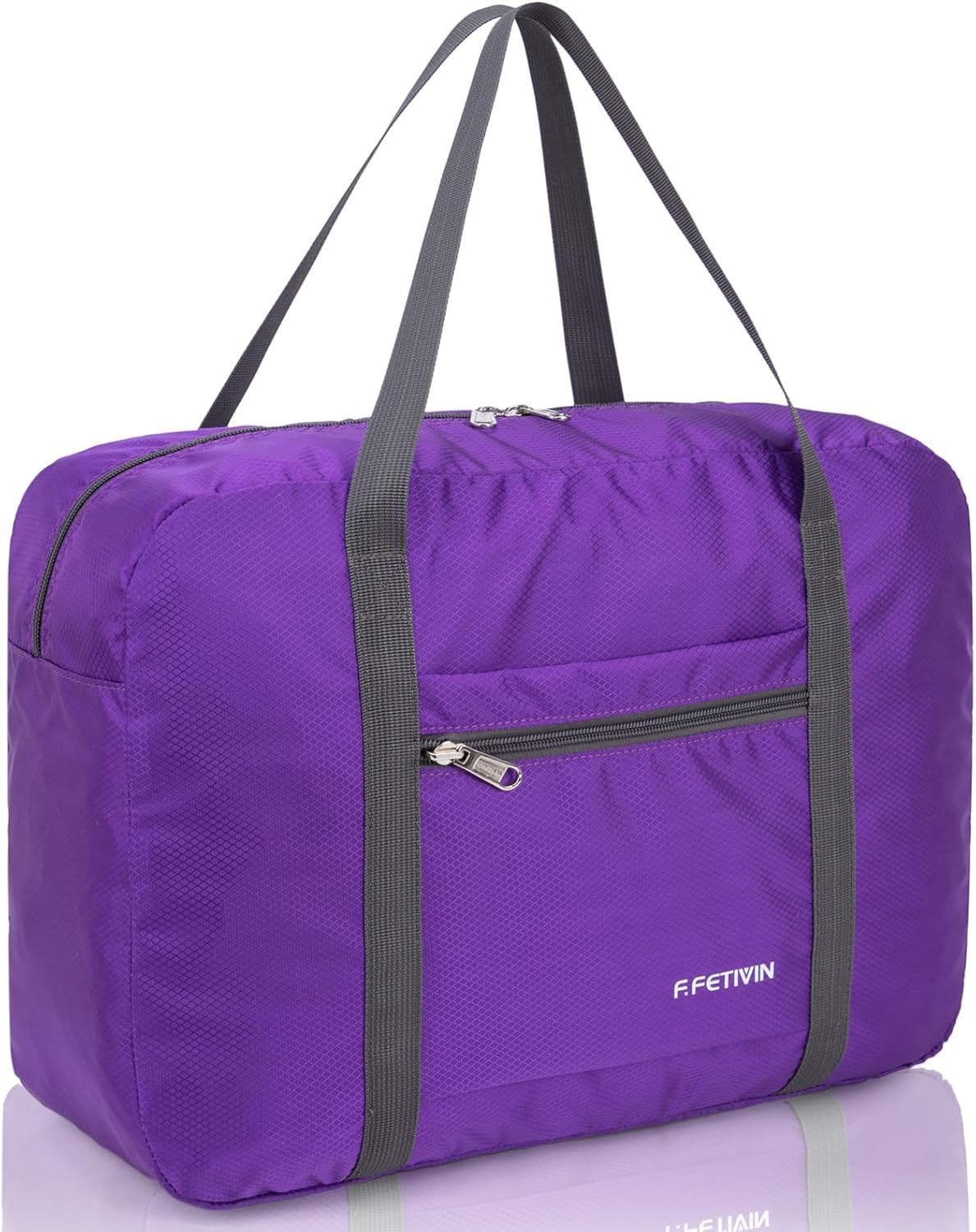 Personal item travel bag 17.7x12.6x6.3 for Spirit Airlines Lightweight carry on duffle bag for Gym,Sports,Vacation(Hot Pink)