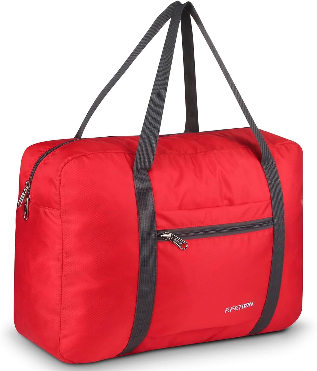 Personal item travel bag 17.7x12.6x6.3 for Spirit Airlines Lightweight carry on duffle bag for Gym,Sports,Vacation(Hot Pink)