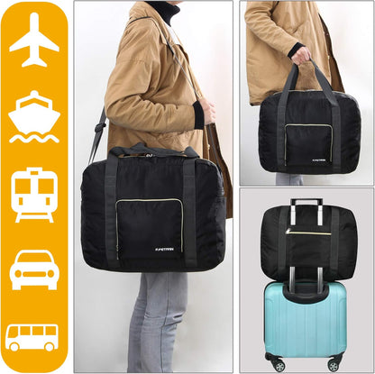Personal item travel bag 17.7x12.6x6.3 for Spirit Airlines Lightweight carry on duffle bag for Gym,Sports,Vacation(Hot Pink)