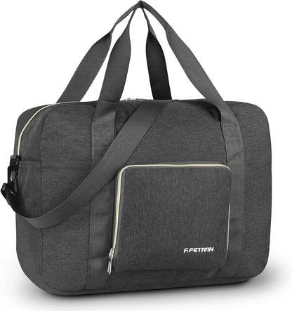 Personal item travel bag 17.7x12.6x6.3 for Spirit Airlines Lightweight carry on duffle bag for Gym,Sports,Vacation(Hot Pink)
